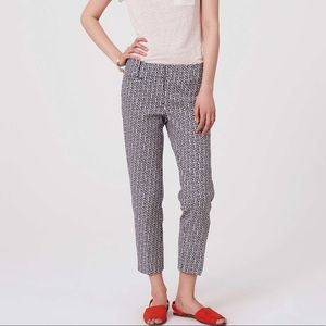 LOFT Riviera Pant Marisa Fit Crop Mid Rise